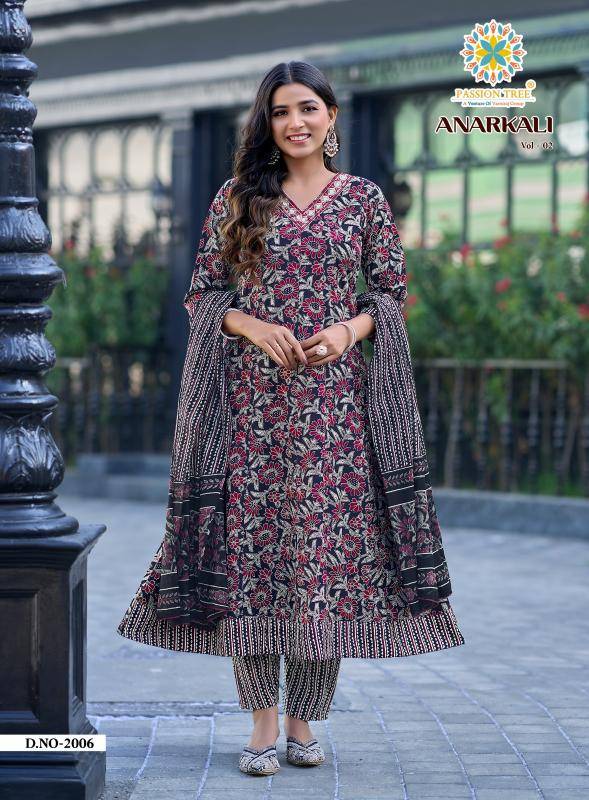 Passion tree anarkali vol 2 Wholesale kurtis suppliers in Kolkata